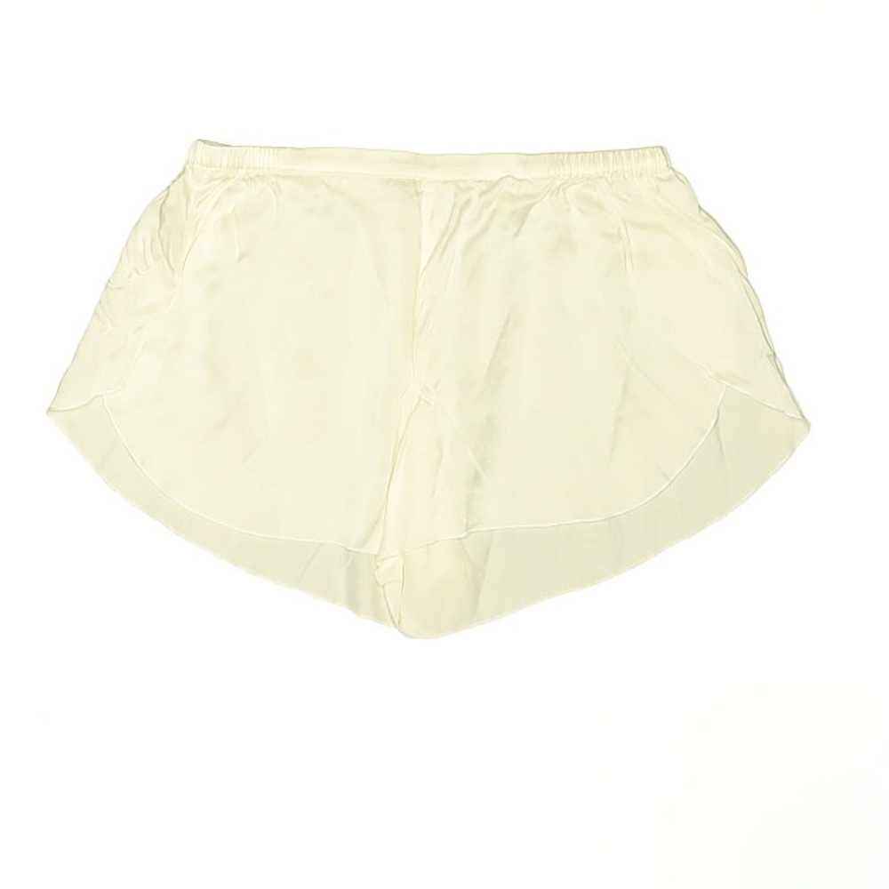 NWOT Lunya Cream Pajama Tulip Sleep Shorts Silky Minimalist Comfort - Picture 3 of 4